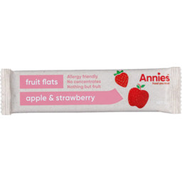 Photo of Annies Fruit Flats Apple & Strawberry