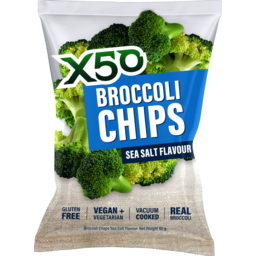 Photo of X50 Broccoli Chips Sea Salt 60g