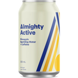 Photo of Almighty Active Sparkling Water Pineapple 330ml