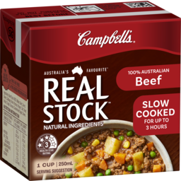 Photo of Campbell's Real Stock Beef Stock 250ml