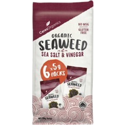 Photo of Ceres - Seaweed Snacks Salt & Vinegar Multi Pack