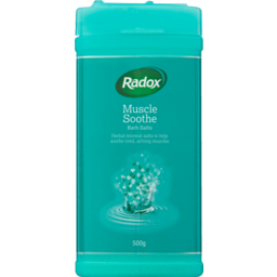 Photo of Radox Bath Salts Muscle Soak 500g
