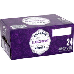 Photo of Billsons Vodka with Blackcurrant 24x355ml