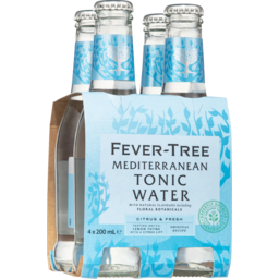 Photo of Fever-Tree Mediterranean Tonic Water 4x200ml