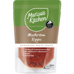 Photo of Marisa’s Kitchen Sauce Mushroom Ragu 500ml 