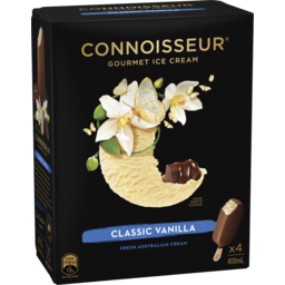 Photo of Connoisseur Classic Vanilla 4pk