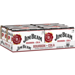 Photo of Jim Beam White & Cola Can Case
