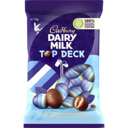Photo of Cadbury Dairy Milk Top Deck Egg Bag 114gm