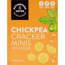 Photo of Rutherford & Meyer Cracker Chickpea Minis 90g