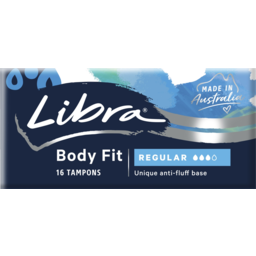Photo of Libra Body Fit Regular Tampons 16 Pack