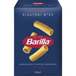 Photo of Barilla Classic Rigatoni Pasta, 500g 500g