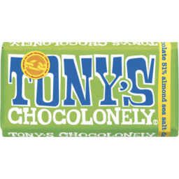 Photo of Tonys Chocolonely Almond S/Salt 180g