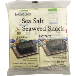 Photo of Avocado Seaweed Snack 10 Pack 4g