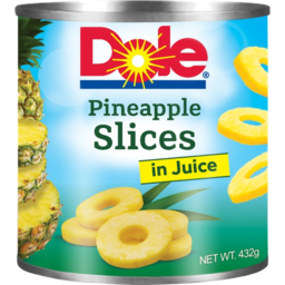 Photo of Dole Pineapple Slices In Juice 432g