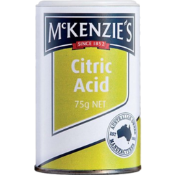 Photo of Mackenzies Citric Acid 75gm
