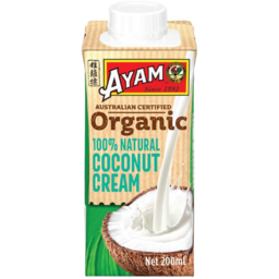 Photo of Ayam Organic Coconut Cream 200ml