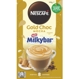 Photo of Nescafe Milkybar Gold Choc Mocha Coffee Sachet 8 Pack