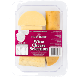 Photo of Tuart Dairy Wine Cheese Selection 325g