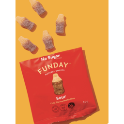 Photo of Funday Sour Cola Gummy Bottles