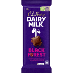 Photo of Cadbury Dairy Milk Chocolate Black Forest 180g