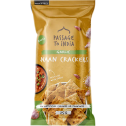 Photo of Passage To India Naan Garlic Cracker 75gm