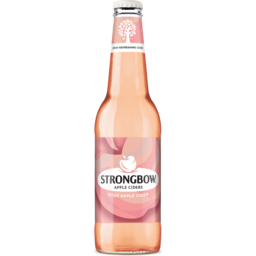 Photo of Strongbow Rosé Apple Cider Bottle 330ml