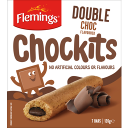 Photo of Flemings Chockits Double Chocolate 126g
