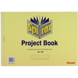 Photo of Spirax 581 Project Bk 20 Page