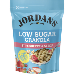Photo of Jordans Low Sugar Granola Strawberry & Seeds