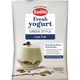Photo of Easiyo Greek Style Yogurt Base Low Fat 170g 170g