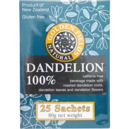 Photo of Golden Fields - 100% Dandelion Tea Bags 25 Pack (Blue)