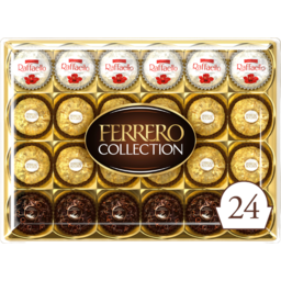 Photo of Ferrero Collection, Assortment Of Ferrero Rocher, Raffaello And Rondnoir Chocolate Gift Box 24 Pieces ()