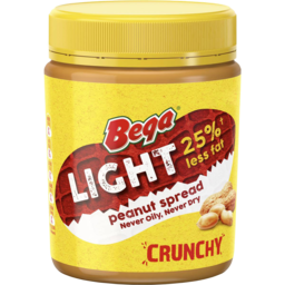 Photo of Bega Light Peanut Butter Crunchy 470gm