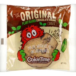 Photo of Cookie Time Cookie The Original Plant Based Chocolate Chunk 60g