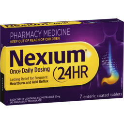Photo of Nexium 24hr Once Daily Dosing Tablets 7 Pack