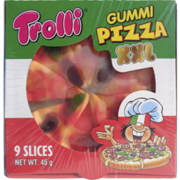Photo of Trolli Pizza Xxl 9 Slices 45g