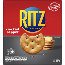 Photo of Ritz Cracked Pepper Crackers