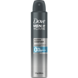 Photo of Dove Men Deodorant Aerosol Clean Comfort Zero Aluminium