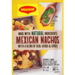 Photo of Maggi Dry Recipe Bases Your Meal Your Way Mexican Nachos 41g 41g