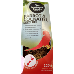 Photo of Feathered Friend Bell Parrot & Cockatiel Seed 120g
