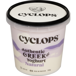Photo of Cyclops Yoghurt Natural Authentic Strained Greek 750g