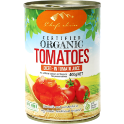 Photo of Tomato - Diced (Tin) Organic - Chef's Choice
