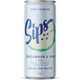 Photo of Sips Cucumber Mint Sparkling Water 330ml