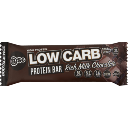 Photo of Bsc Body Science Rich Milk Chocolate Low Carb High Protein Bar 60g