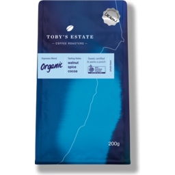 Photo of Toby's Organic Fair Trade Blend Ground 200g