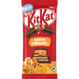 Photo of Nestle Kitkat Gooey Caramel Filled Chocolate Block