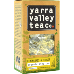 Photo of Yarra Valley Tea Lemongrass & Ginger 15pk