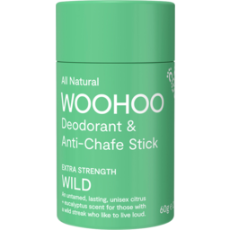 Photo of Woohoo Deodorant & Anti-Chafe Stick Wild (Extra Strength Unisex)
