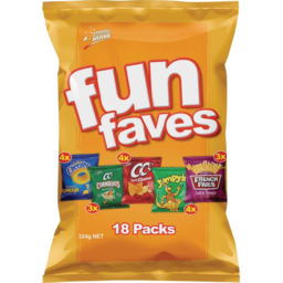 Photo of Fun Faves Multipack 324gm 18pks