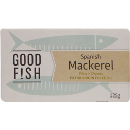Photo of Good Fish Mackerel in Olive Oil 125g